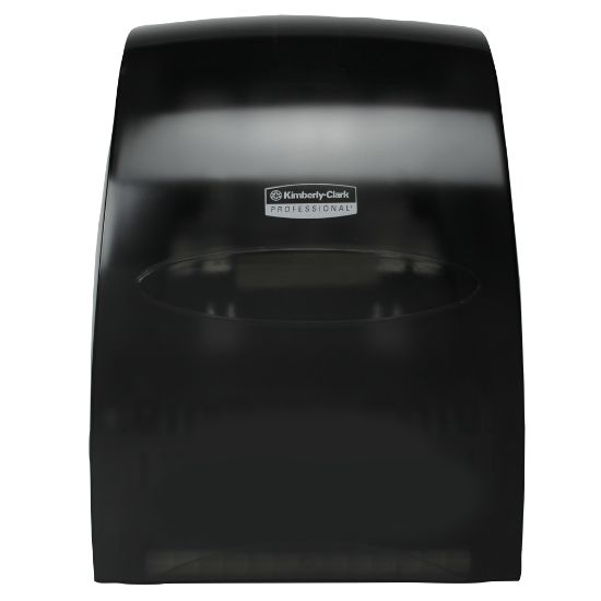 Picture of Kimberly-Clark Professional Sanitouch Manual Touchless Hard-Roll Paper Towel Dispenser, Black