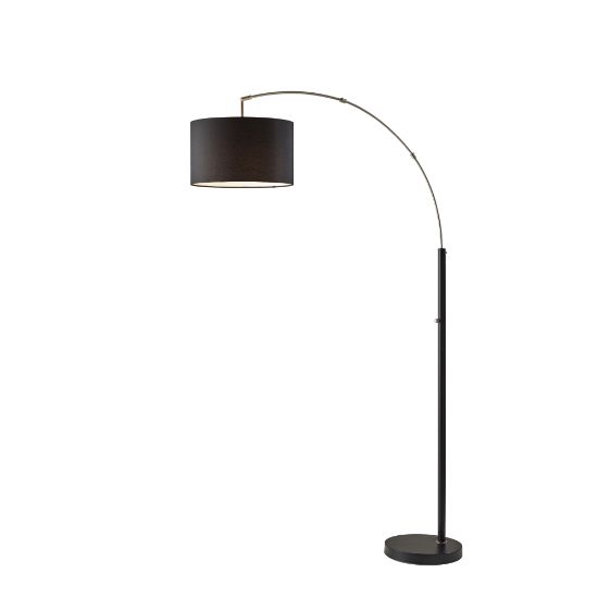 Picture of Adesso Preston Arc Lamp, 76inH, Black