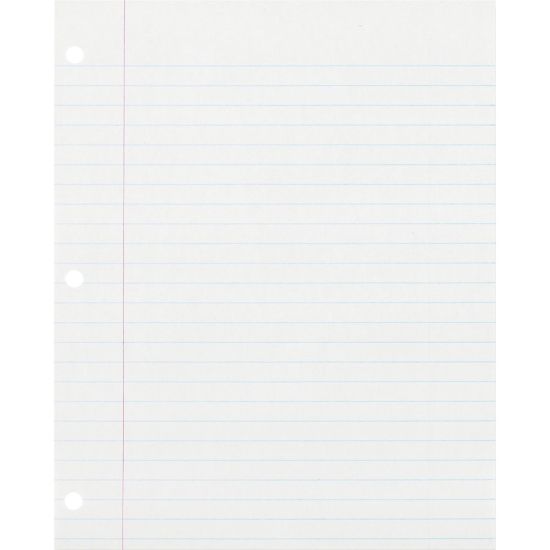 Picture of Ecology  College-Lined Filler Paper, Letter Size Paper, White, Pack Of 150 Sheets