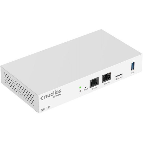 Picture of D-Link Nuclias DNH-100 Wireless LAN Controller - 1 x Network (RJ-45) - Gigabit Ethernet - 6.50 W - Rack-mountable