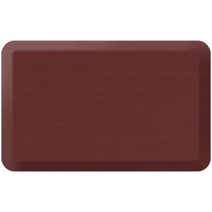 Picture of GelPro NewLife Designer Comfort Grasscloth Anti-Fatigue Floor Mat, 20in x 32in, Crimson