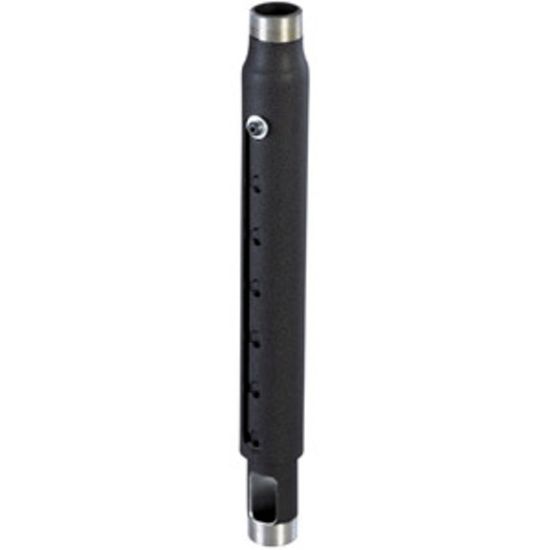 Picture of Chief 2-3ft Adjustable Extension Column - Black - Aluminum - 500 lb