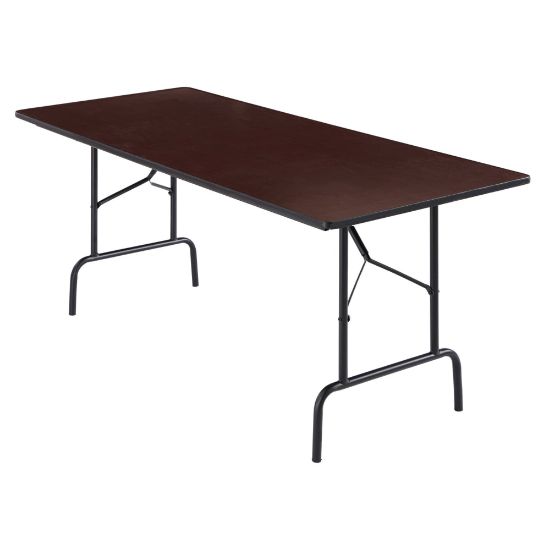 Picture of Realspace Folding Table, 29inH x 72inW x 30inD, Walnut