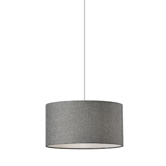 Picture of Adesso Harvest Drum Pendant Lamp, 15inW, Gray