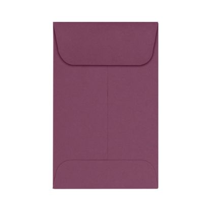 Picture of LUX Coin Envelopes, #1, Gummed Seal, Vintage Plum, Pack Of 1,000