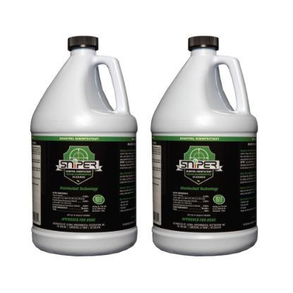 Picture of Sniper Hospital Disinfectant Odor Eliminator & All-Purpose Cleaner, 1 Gallon, Case Of 2 Bottles