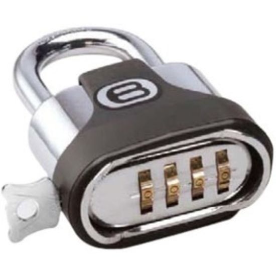 Picture of Bretford Resettable Combination Padlock - 10000 Digit - Steel