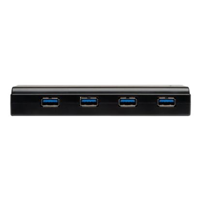 Picture of Tripp Lite 7-Port USB 3.0 Hub SuperSpeed with Dedicated 2A USB Charging iPad Tablet - Hub - 7 x SuperSpeed USB 3.0 - desktop