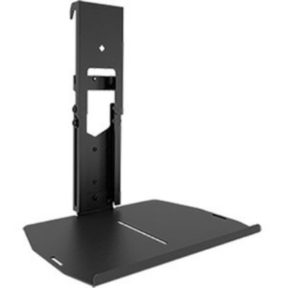 Picture of Chief Fusion 18in Display Mount Shelf - Black - Adjustable Height - 1 Display(s) Supported