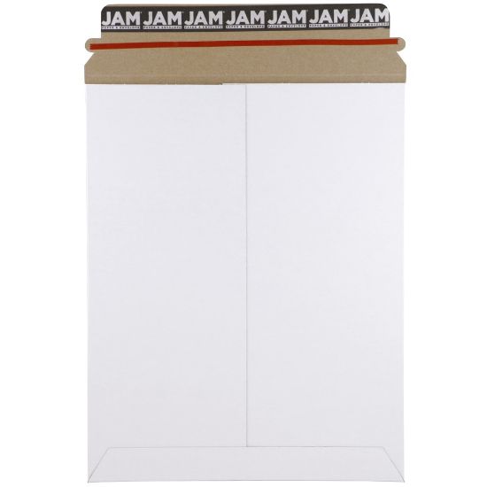 Picture of JAM Paper Photo Mailer Envelopes, 9-3/4in x 12-1/4in, White, Pack Of 6 Envelopes