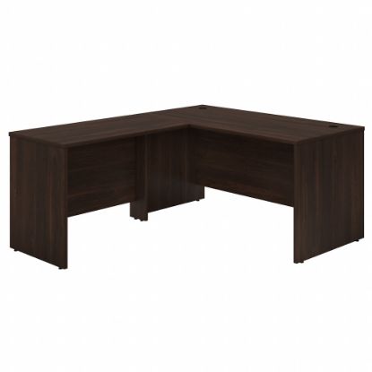 Picture of Bush Business Furniture Studio C 60inW L-Shaped Corner Desk With Return, Black Walnut, Standard Delivery