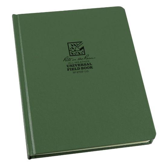 Picture of Rite In The Rain All-Weather Large Bound Books, 6-3/8in x 8-1/2in, Green, Case Of 6 Books