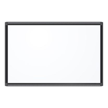 Picture of U Brands PINIT Magnetic Dry-Erase Board, 36in X 24in, Black Aluminum Frame, Actual Size 35in X 23in (3009U00-01)