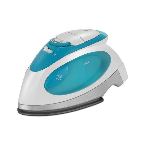 Picture of Sunbeam 800W v2 Travel Iron, White/Blue