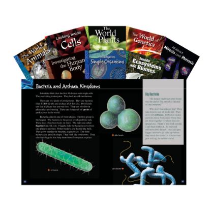 Picture of Teacher Created Materials Life Science Book Set, Grades 6 - 8, Set Of 8 Books