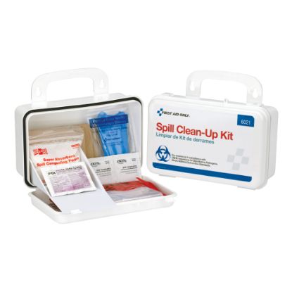 Picture of First Aid Only BBP Spill Cleanup Kit, 4 1/2inH x 7 1/2inW x 2 3/4inD