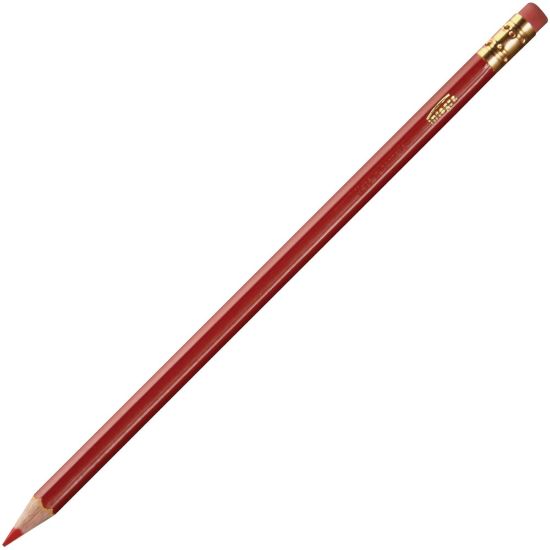 Picture of Integra Red Grading Pencil, Presharpened, HB Lead, Pack of 12