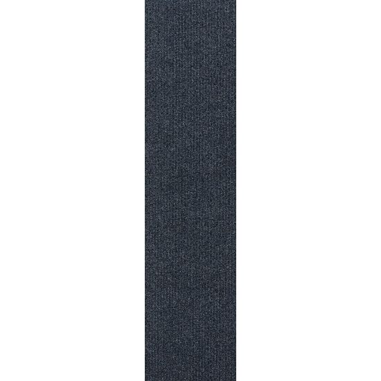 Picture of Foss Floors Edge Peel & Stick Carpet Planks, 9in x 36in, Ocean Blue, Set Of 16 Planks