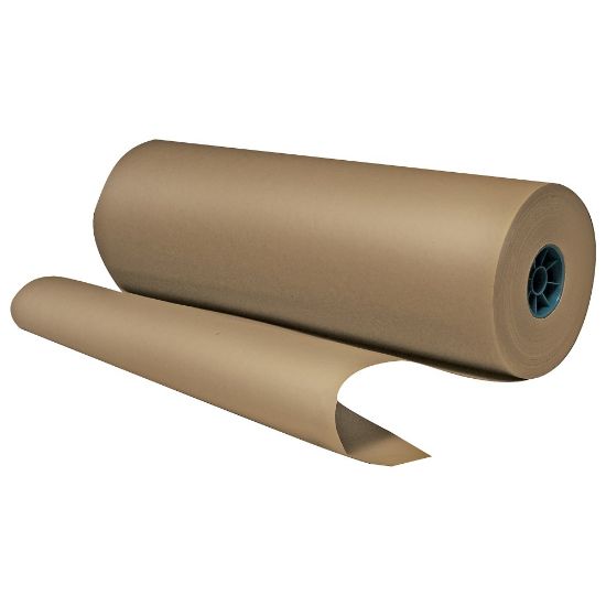 Picture of Office Depot Brand 100% Recycled Kraft Paper Roll, 40 Lb, 24in x 900ft