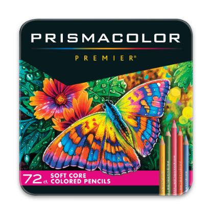 Picture of Prismacolor Premier Soft Core Colored Pencils, Assorted Colors, Pack Of 72