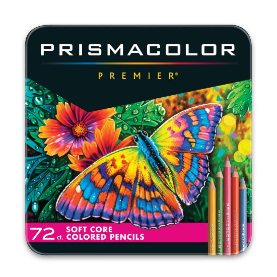 Picture of Prismacolor Premier Soft Core Colored Pencils, Assorted Colors, Pack Of 72