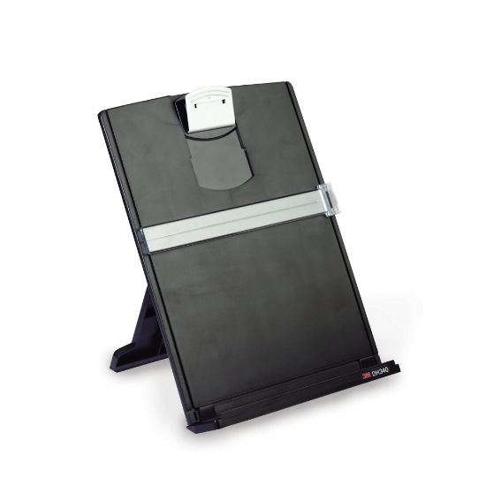 Picture of 3M Desktop Document Holders, 18in, Black/Silver