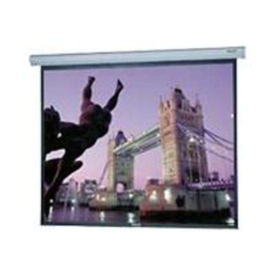 Picture of Da-Lite Cosmopolitan Series Projection Screen - Wall or Ceiling Mounted Electric Screen - 164in Screen - Projection screen - ceiling mountable, wall mountable - motorized - 120 V - 164in (164.2 in) - 16:10 - Matte White - white