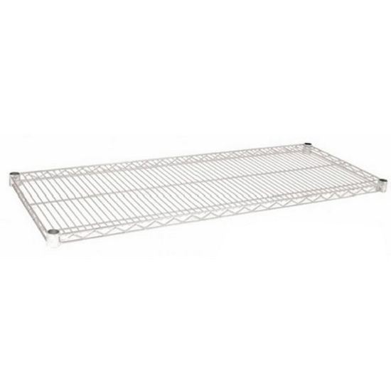 Picture of Focus Foodservice Chrome-Plated Wire Shelf, 2inH x 24inW x 18inD