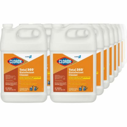 Picture of CloroxPro Total 360 Disinfectant Cleaner - Liquid - 128 fl oz (4 quart) - 144 / Pallet - Translucent