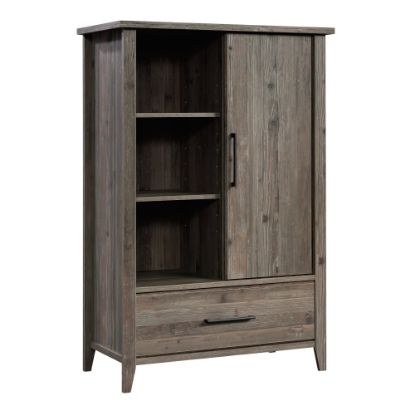 Picture of Sauder Summit Station 37inW Storage Armoire Cabinet, Pebble Pine