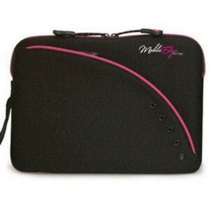 Picture of Mobile Edge UltraPortable Notebook Sleeve - 8in x 11.25in x 1.25in - Neoprene - Black, Pink