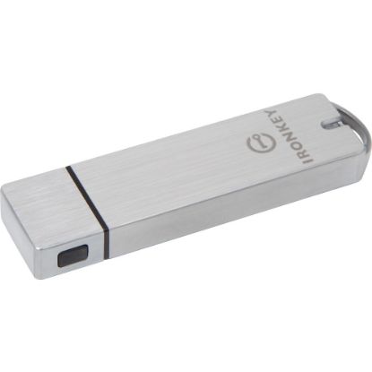 Picture of IronKey IronKey Basic S1000 Encrypted Flash Drive - 4 GB - USB 3.0 - 256-bit AES - 5 Year Warranty