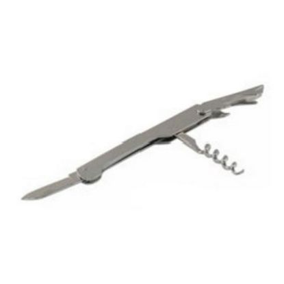 Picture of Winco Stainless-Steel Waiters Corkscrew, Silver