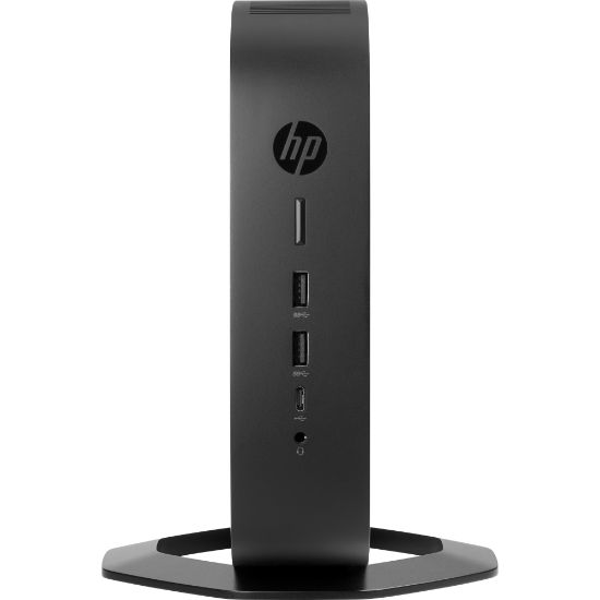 Picture of HP t740 Thin Client - AMD Ryzen V1756B Quad-core (4 Core) 3.25 GHz - 8 GB RAM DDR4L SDRAM - 64 GB Flash - AMD Radeon Vega 8 Graphics - Gigabit Ethernet - Windows 10 IoT Enterprise