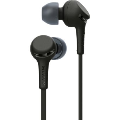 Picture of Sony Wireless In-Ear EXTRA BASS Headphones With Microphone, Black, WIXB400/B