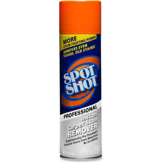 Picture of Spot Shot Professional Instant Carpet Stain Remover, Fresh Scent, 18 Oz Bottle, Case Of 12