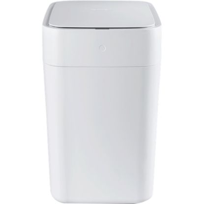 Picture of Townew T1 Self-Sealing Smart Trash Can With Motion Sensor Lid And Auto Bag Replacement, 4.1 Gallons, 15-13/16inH x 9-9/16inW x 12-1/8inD, White