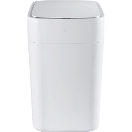 Picture of Townew T1 Self-Sealing Smart Trash Can With Motion Sensor Lid And Auto Bag Replacement, 4.1 Gallons, 15-13/16inH x 9-9/16inW x 12-1/8inD, White