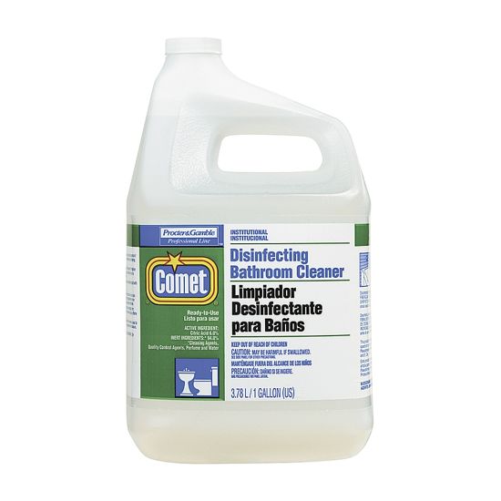 Picture of Comet Disinfecting Bathroom Cleaner, 128 Oz Bottle, Case Of 3