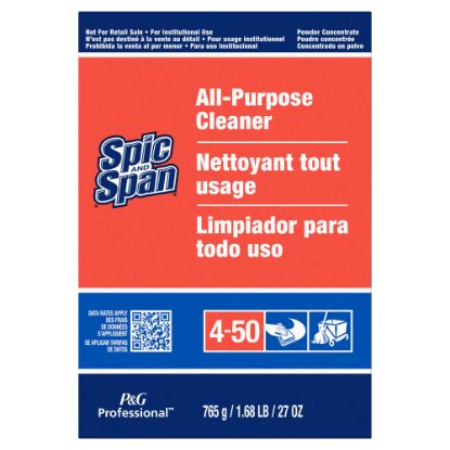 Picture of Spic and Span All-Purpose Cleaner - 27 oz (1.69 lb)Box - 12 / Carton - Streak-free, Heavy Duty - Orange