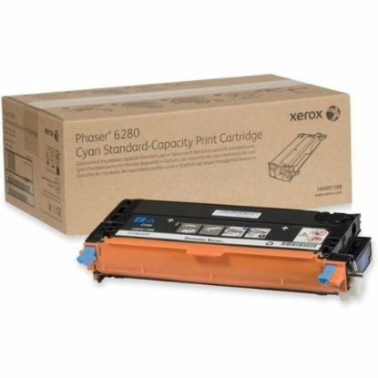 Picture of Xerox 6280 Cyan Toner Cartridge, 106R01388