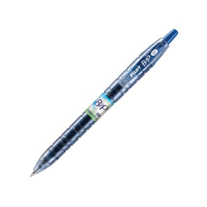 Picture of Pilot "Bottle to Pen" B2P Retractable Gel Pen, Fine Point, 0.7 mm, Translucent Blue Barrel, Blue Ink