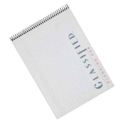 Picture of Classified C "B" Planning Pad, 8 1/4in x 11 3/4in, 140 Pages (70 Sheets), Frosty Clear