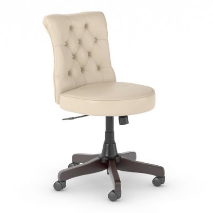 Picture of Bush Business Furniture Arden Lane Mid-Back Office Chair, Antique White, Standard Delivery