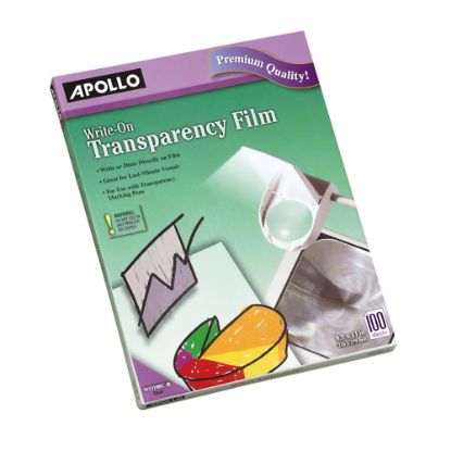 Picture of Apollo Write-On Film, Pack Of 100