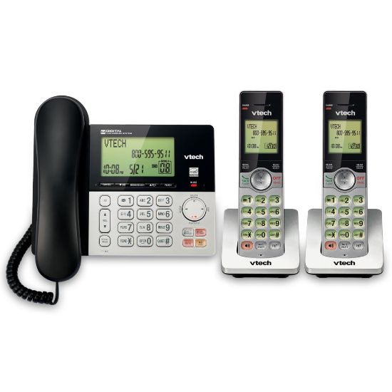 Picture of VTech CS6949-2 DECT 6.0 Expandable Cordless Phone With Digital Answering System