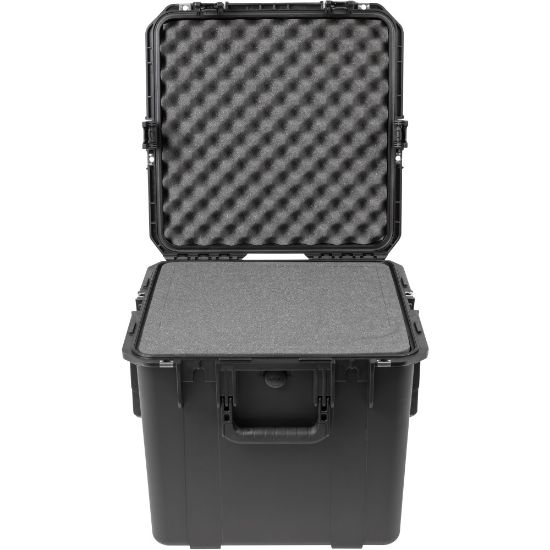 Picture of SKB Cases iSeries Protective Case With Cubed Foam Pull-And-Pluck, 17inH x 17inW x 15-3/4inD, Black