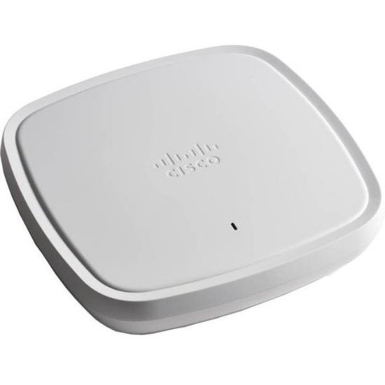 Picture of Cisco Catalyst 9120AXE Dual Band 802.11ax 5.38 Gbit/s Wireless Access Point - Indoor - 2.40 GHz, 5 GHz - External - MIMO Technology - 1 x Network (RJ-45) - 2.5 Gigabit Ethernet - Bluetooth 5