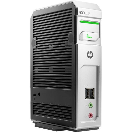 Picture of HP Quad-Display t310 - Zero client - DTS - 1 Tera2140 up to - RAM 512 MB - flash 32 MB - Gigabit Ethernet - no OS - monitor: none - keyboard: US