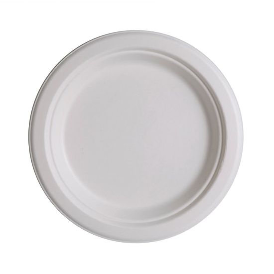 Picture of Eco-Products Sugarcane Plates, 9in, Pack Of 50